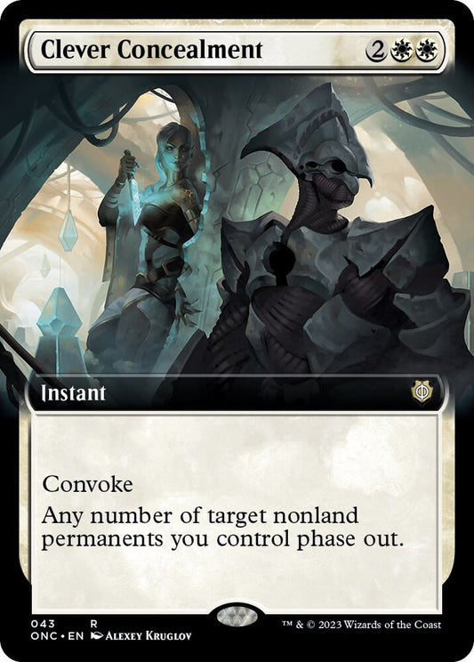 Clever Concealment (Extended Art) | Commander: Phyrexia: All Will Be One #43