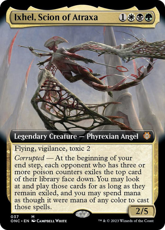 Ixhel, Scion of Atraxa (Extended Art) | Commander: Phyrexia: All Will Be One #37