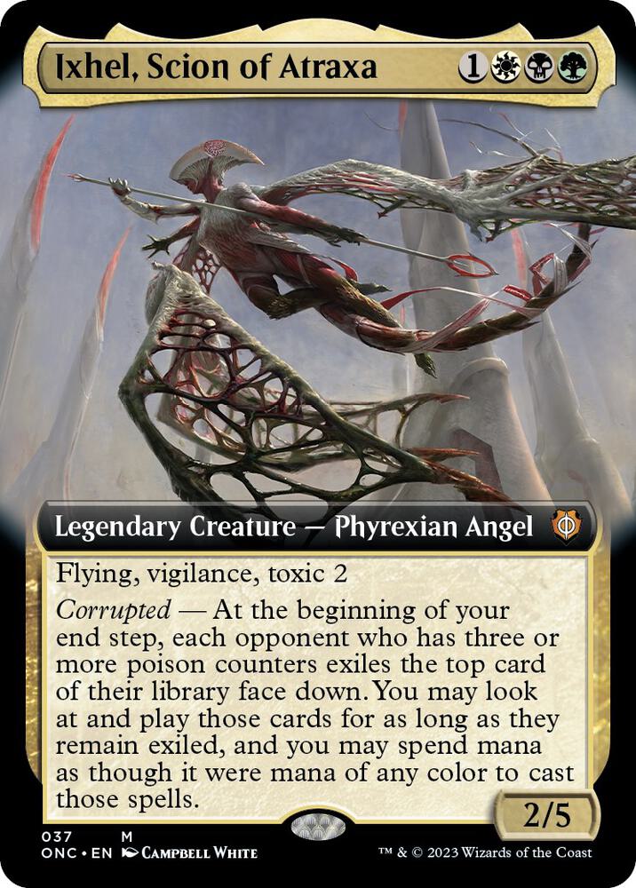 Ixhel, Scion of Atraxa (Extended Art) | Commander: Phyrexia: All Will Be One #37