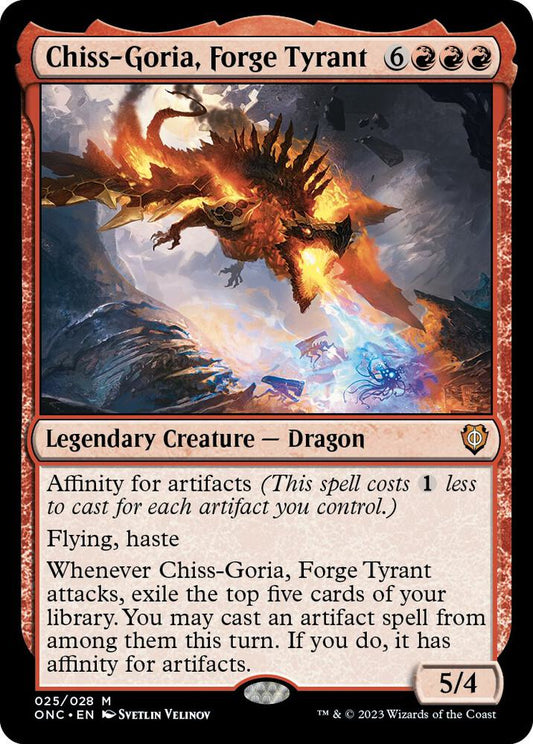 Chiss-Goria, Forge Tyrant | Commander: Phyrexia: All Will Be One #25