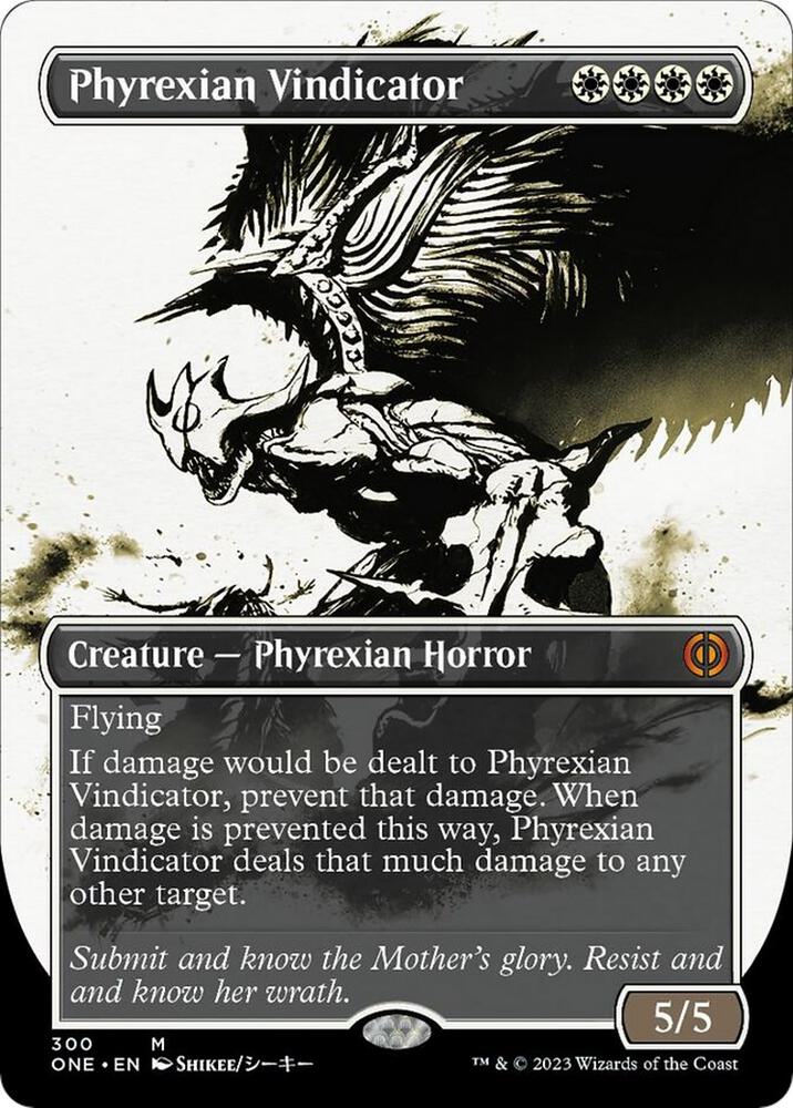 Phyrexian Vindicator (Showcase) | Phyrexia: All Will Be One #300