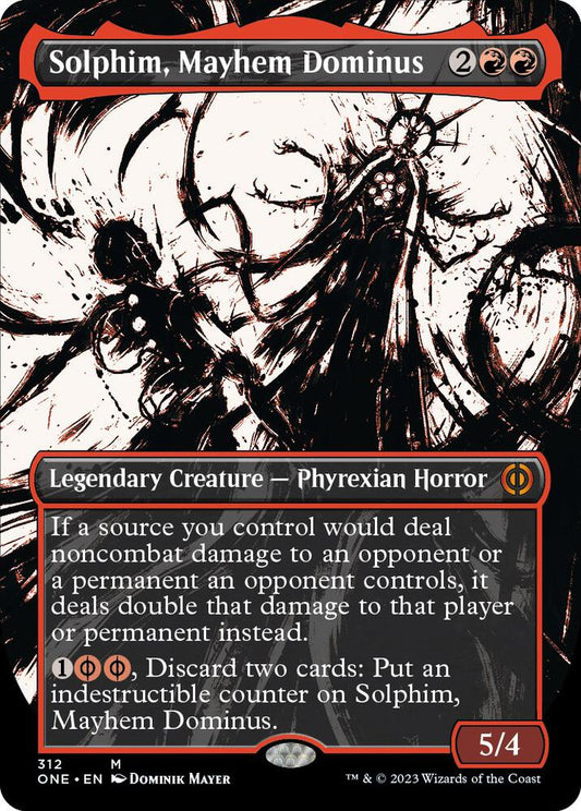 Solphim, Mayhem Dominus (Showcase) | Phyrexia: All Will Be One #312