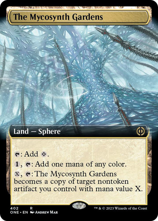 The Mycosynth Gardens (Extended Art) | Phyrexia: All Will Be One #402
