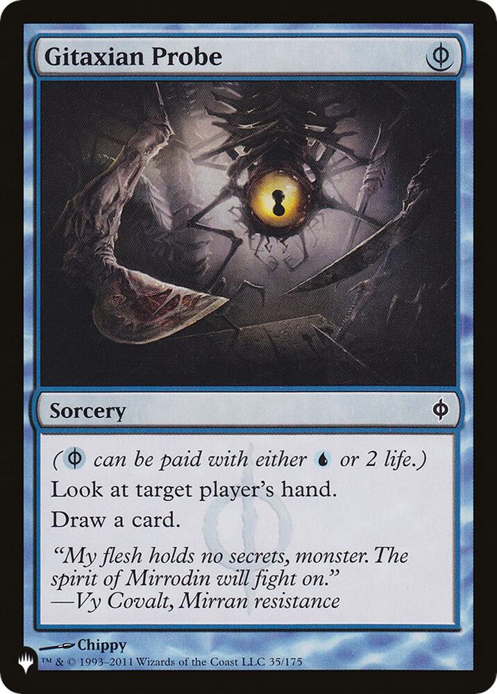 Gitaxian Probe | The List Reprints #35/175