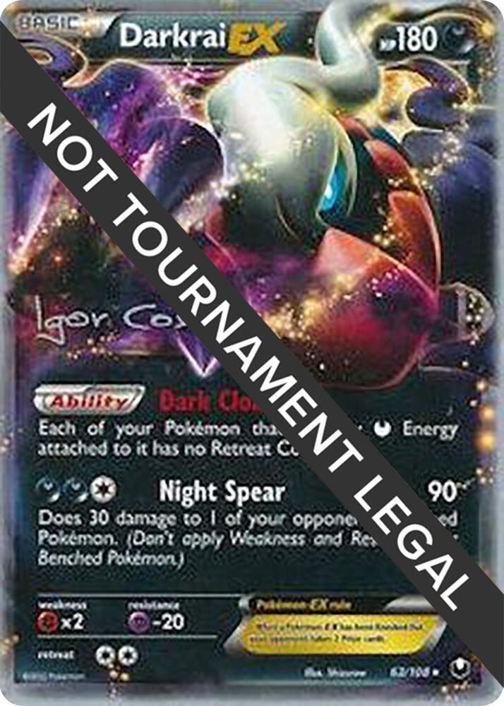 Darkrai EX - 2012 (Igor Costa) | World Championship Decks #63/108