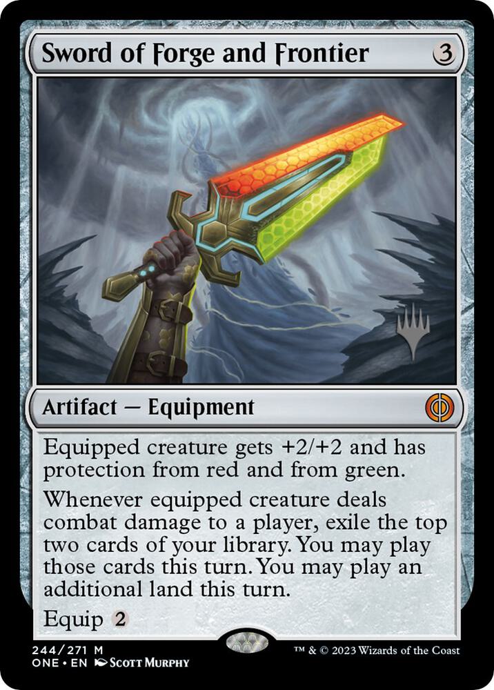 Sword of Forge and Frontier | Promo Pack: Phyrexia: All Will Be One #244
