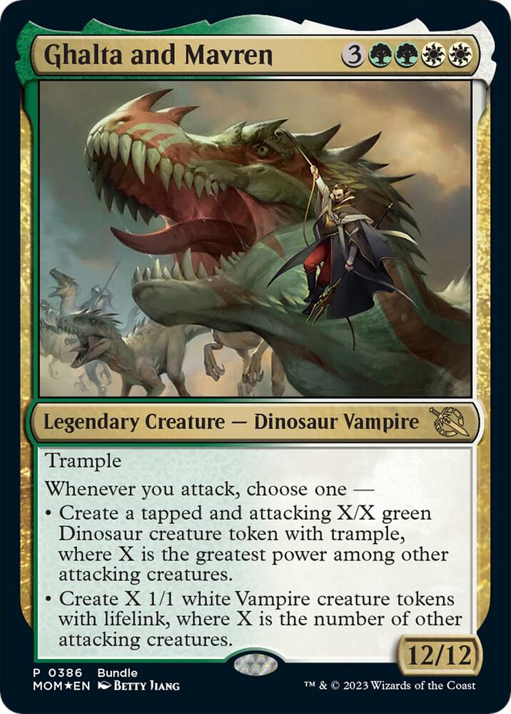 Ghalta and Mavren (MOM Bundle) | Unique and Miscellaneous Promos #386