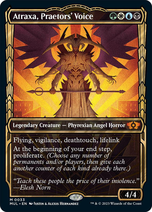 Atraxa, Praetors' Voice | March of the Machine: Multiverse Legends #33