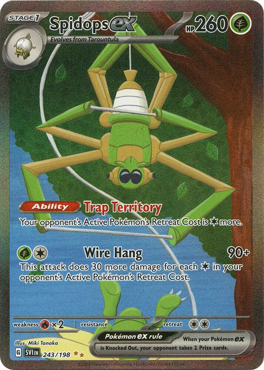 Spidops ex - 243/198 | SV01: Scarlet & Violet Base Set #243/198