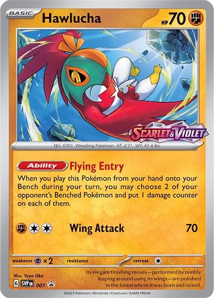 Hawlucha - 007 (Prerelease) | SV: Scarlet & Violet Promo Cards #007