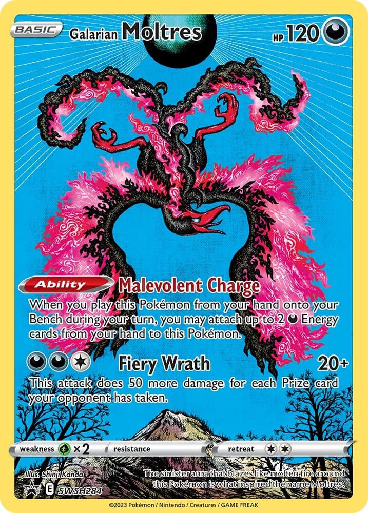 Galarian Moltres - SWSH284 | SWSH: Sword & Shield Promo Cards #SWSH284