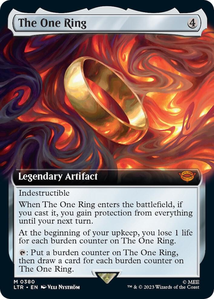 The One Ring (Extended Art) | Universes Beyond: The Lord of the Rings: Tales of Middle-earth #380