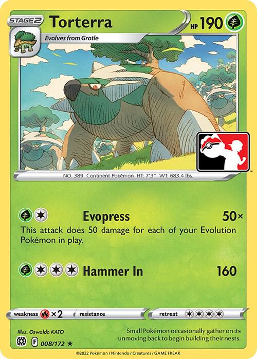 Torterra - 008/172 | Prize Pack Series Cards #008/172