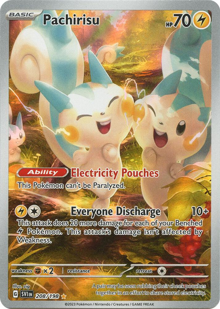 Pachirisu - 208/198 | SV01: Scarlet & Violet Base Set #208/198