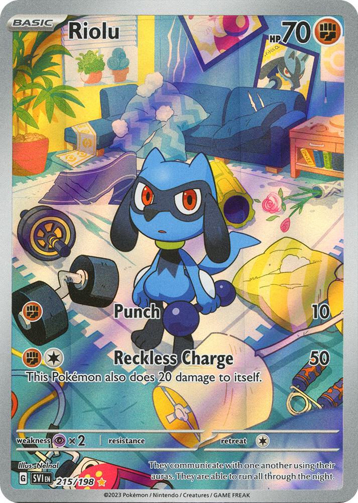 Riolu - 215/198 | SV01: Scarlet & Violet Base Set #215/198