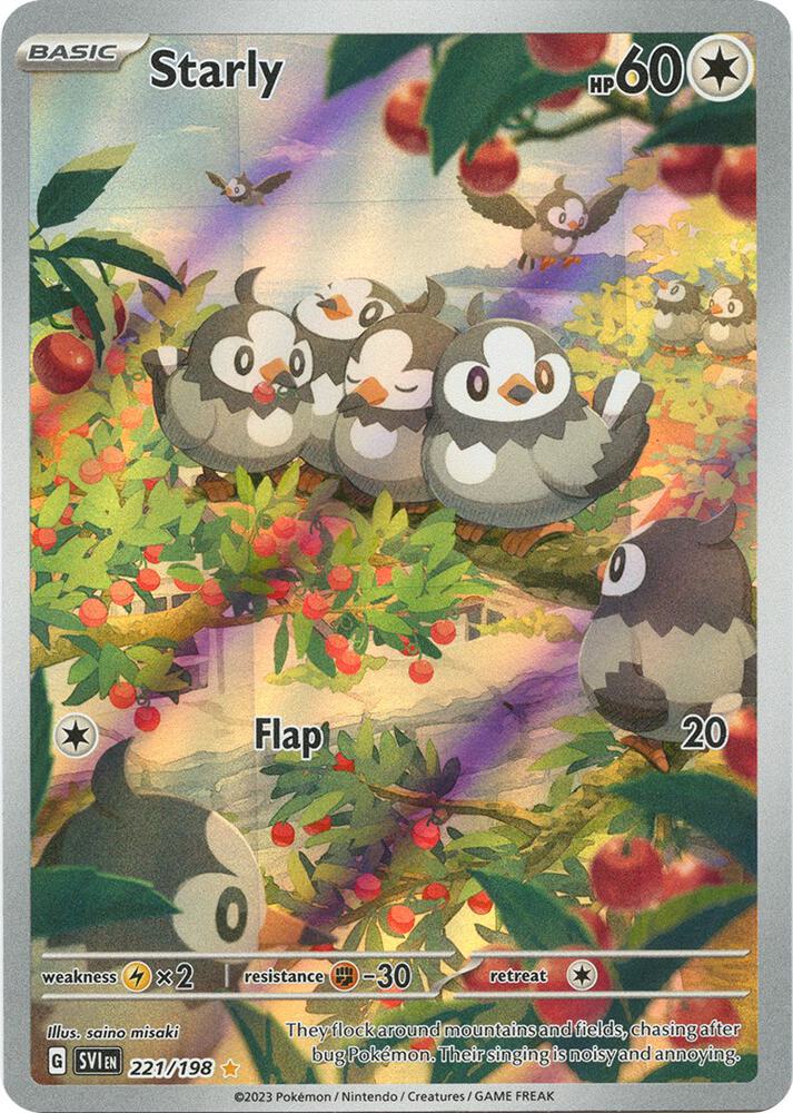 Starly - 221/198 | SV01: Scarlet & Violet Base Set #221/198