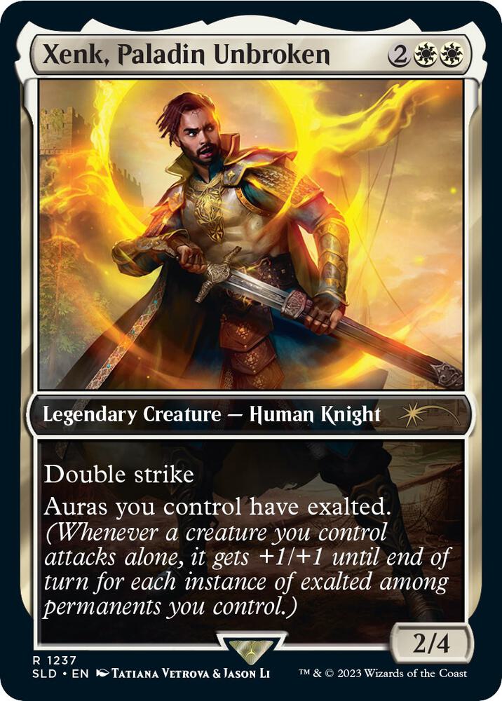 Xenk, Paladin Unbroken | Secret Lair Drop Series #1237