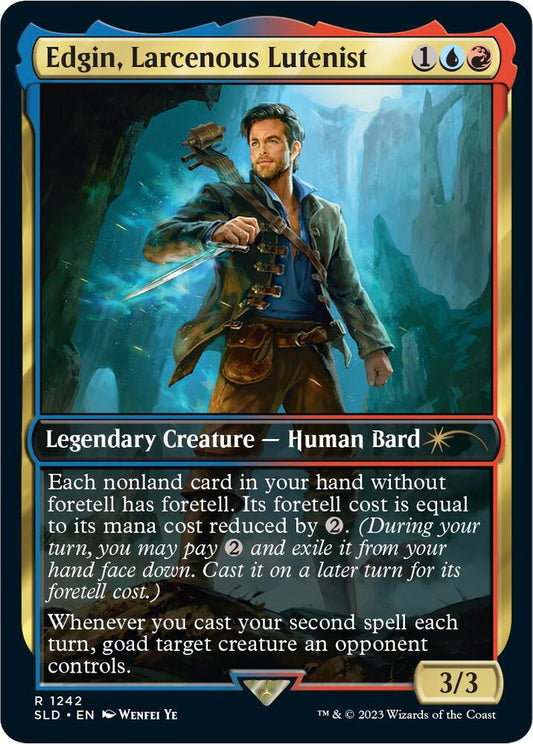 Edgin, Larcenous Lutenist | Secret Lair Drop Series #1242