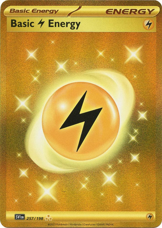 Basic Lightning Energy - 257/198 | SV01: Scarlet & Violet Base Set #257/198