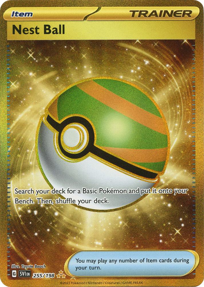 Nest Ball - 255/198 | SV01: Scarlet & Violet Base Set #255/198