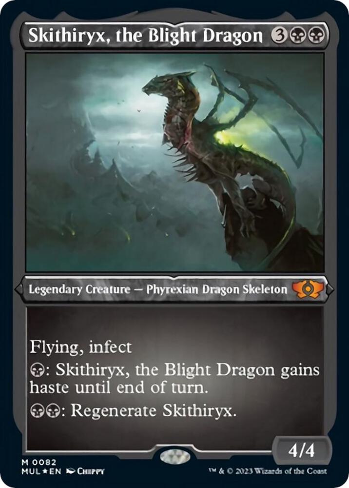 Skithiryx, the Blight Dragon (Foil Etched) | March of the Machine: Multiverse Legends #82
