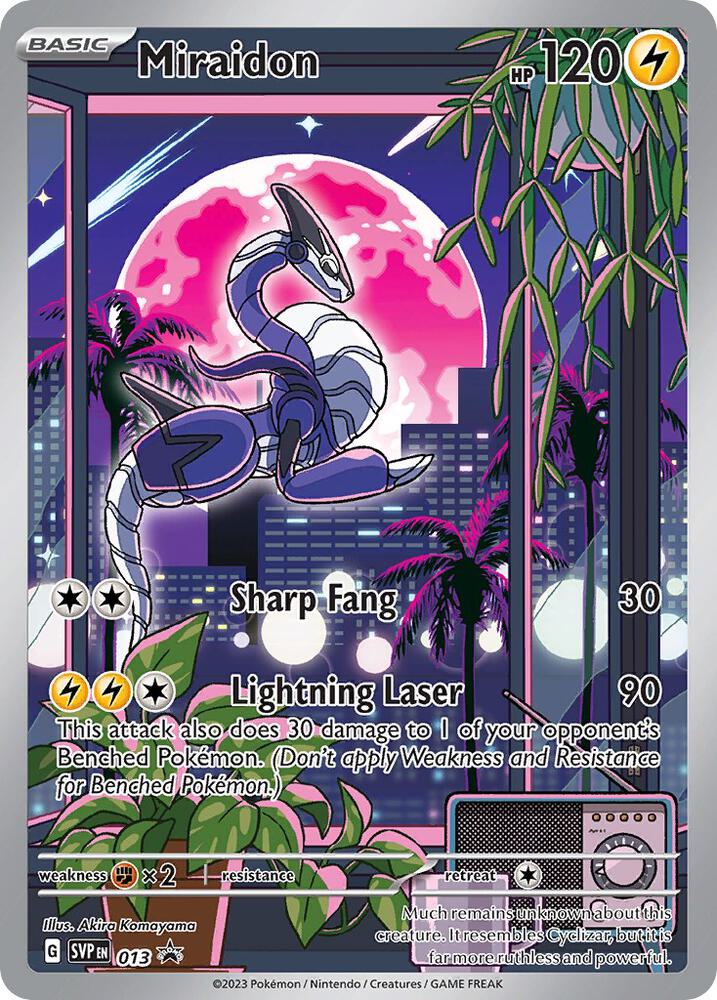 Miraidon - 013 | SV: Scarlet & Violet Promo Cards #013
