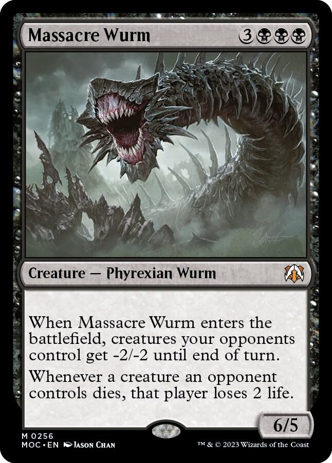 Massacre Wurm | Commander: March of the Machine #256