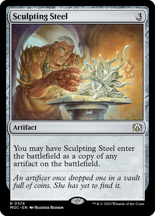 Sculpting Steel | Commander: March of the Machine #374