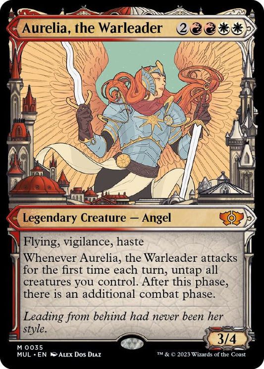 Aurelia, the Warleader | March of the Machine: Multiverse Legends #35