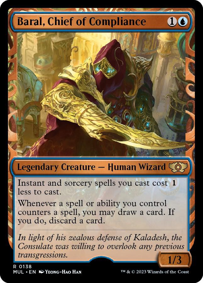 Baral, Chief of Compliance (Halo Foil) | March of the Machine: Multiverse Legends #138