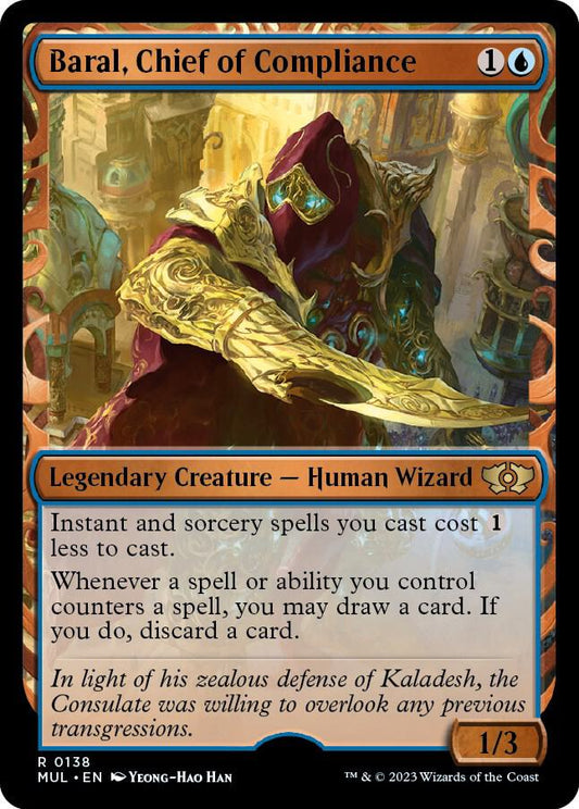 Baral, Chief of Compliance (Halo Foil) | March of the Machine: Multiverse Legends #138
