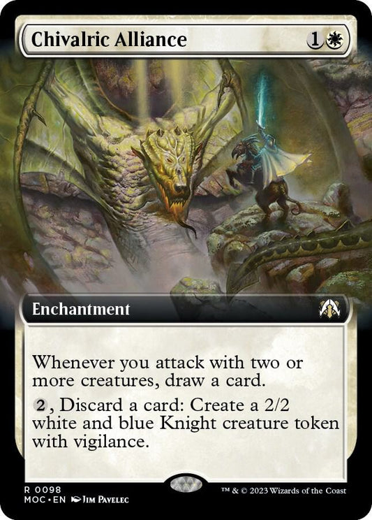 Chivalric Alliance (Extended Art) | Commander: March of the Machine #98