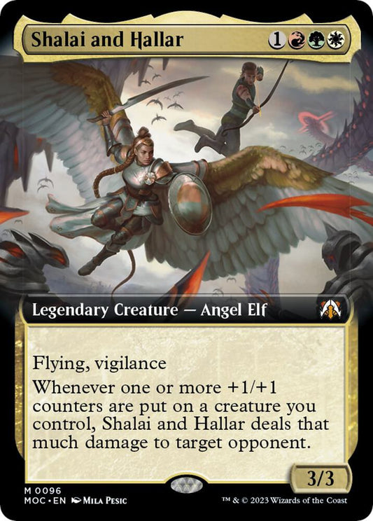 Shalai and Hallar (Extended Art) | Commander: March of the Machine #96