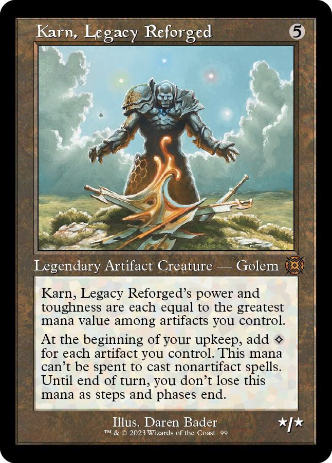 Karn, Legacy Reforged (Retro Frame) | March of the Machine: The Aftermath #99