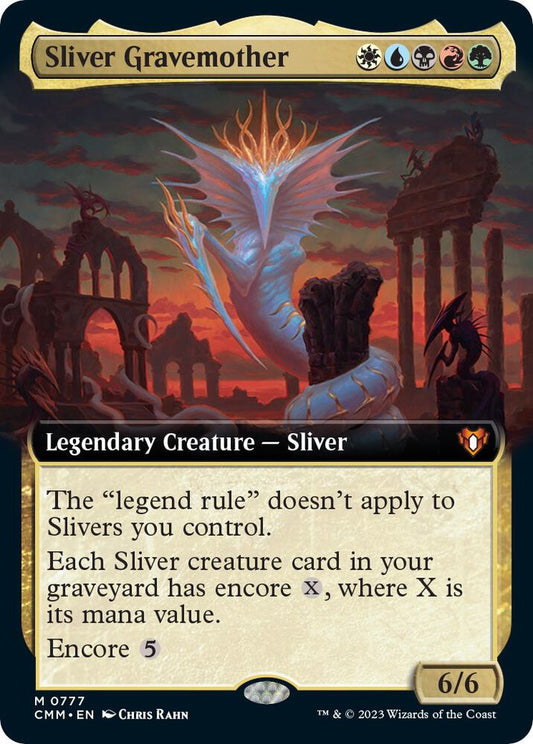 Sliver Gravemother (Extended Art) | Commander Masters #777