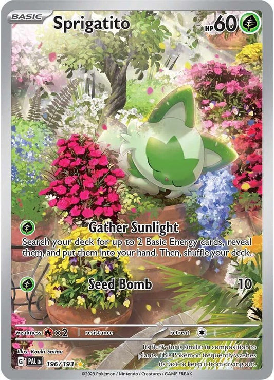 Sprigatito - 196/193 | SV02: Paldea Evolved #196/193