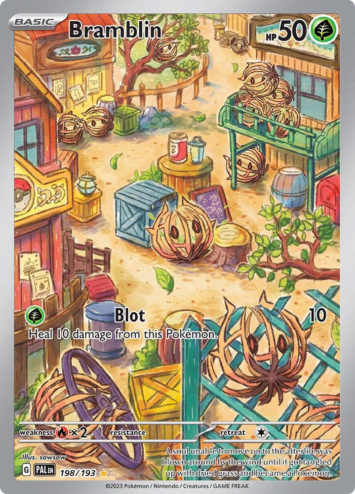 Bramblin - 198/193 | SV02: Paldea Evolved #198/193