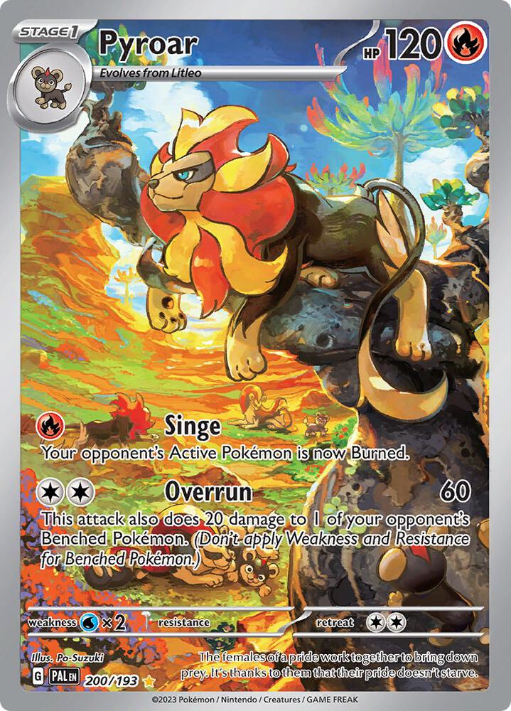 Pyroar - 200/193 | SV02: Paldea Evolved #200/193