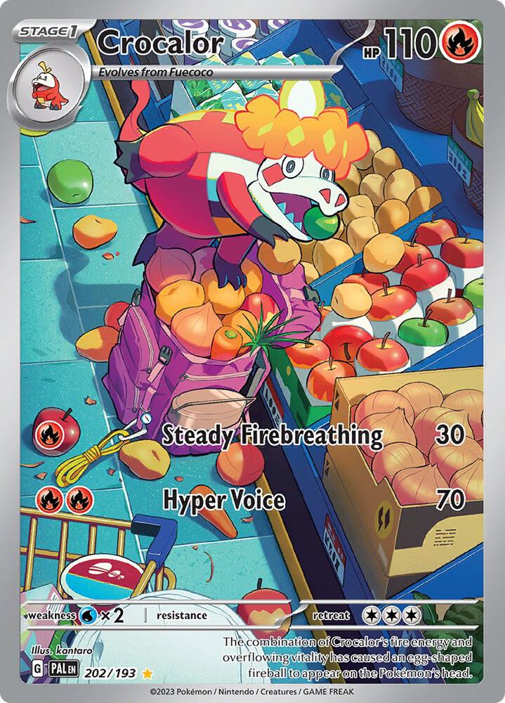 Crocalor - 202/193 | SV02: Paldea Evolved #202/193