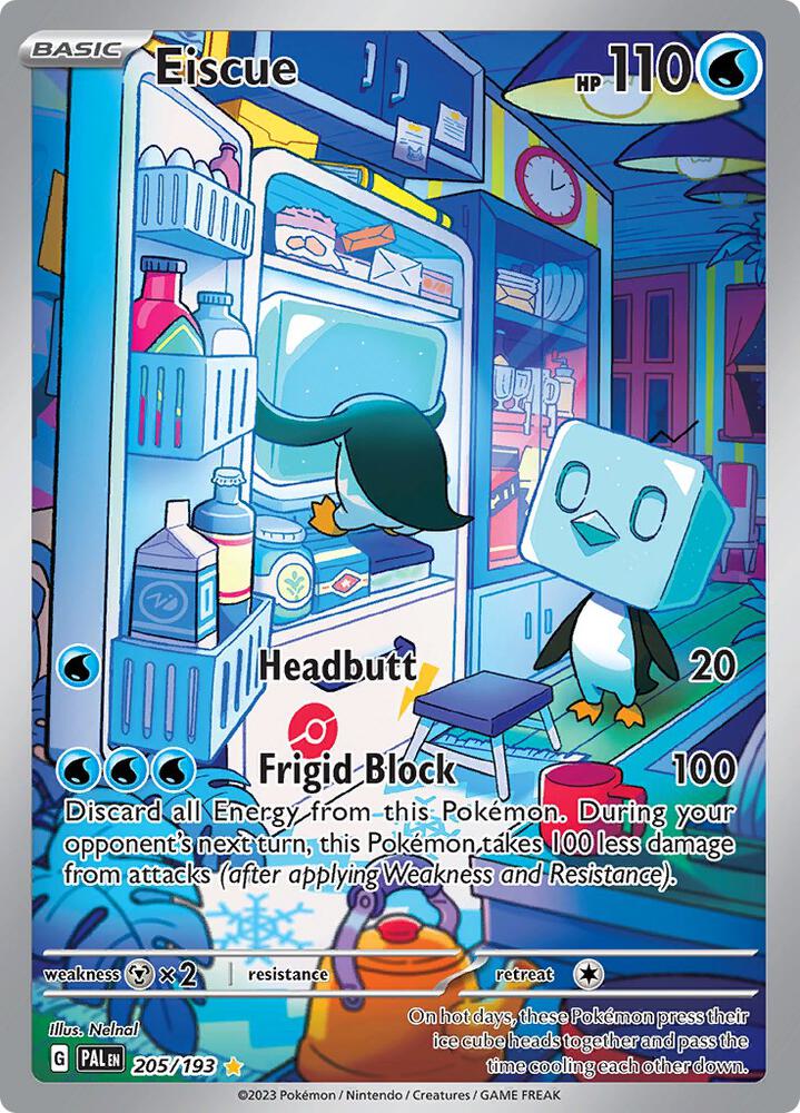 Eiscue - 205/193 | SV02: Paldea Evolved #205/193