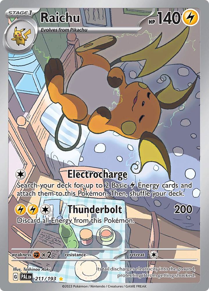 Raichu - 211/193 | SV02: Paldea Evolved #211/193