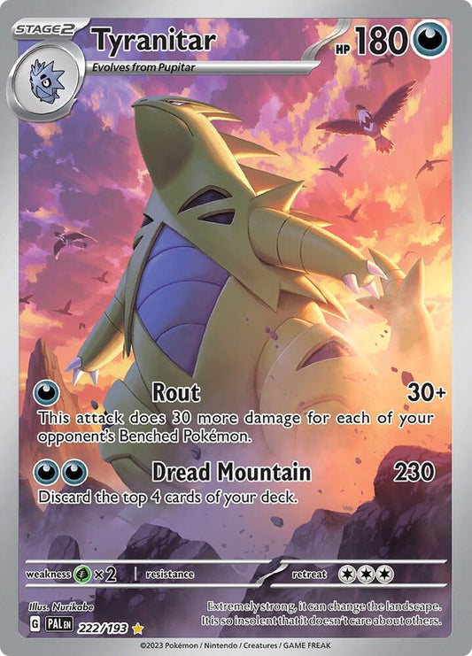 Tyranitar - 222/193 | SV02: Paldea Evolved #222/193