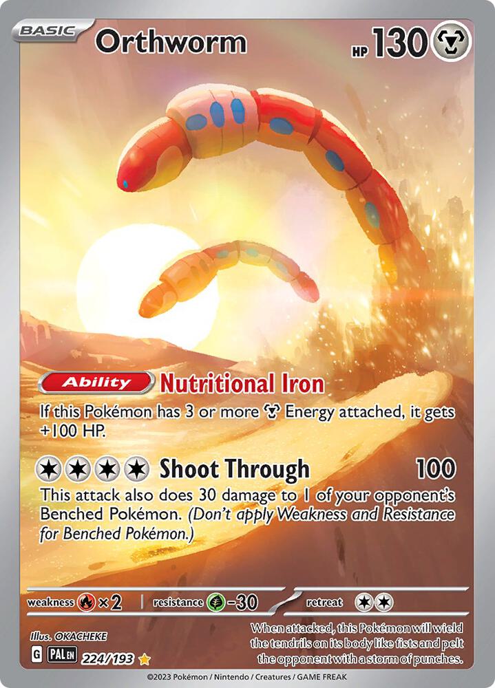 Orthworm - 224/193 | SV02: Paldea Evolved #224/193