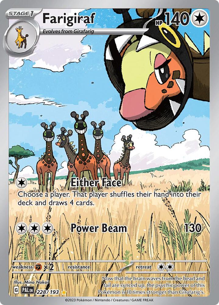 Farigiraf - 228/193 | SV02: Paldea Evolved #228/193