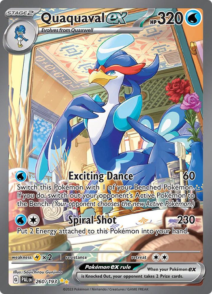 Quaquaval ex - 260/193 | SV02: Paldea Evolved #260/193