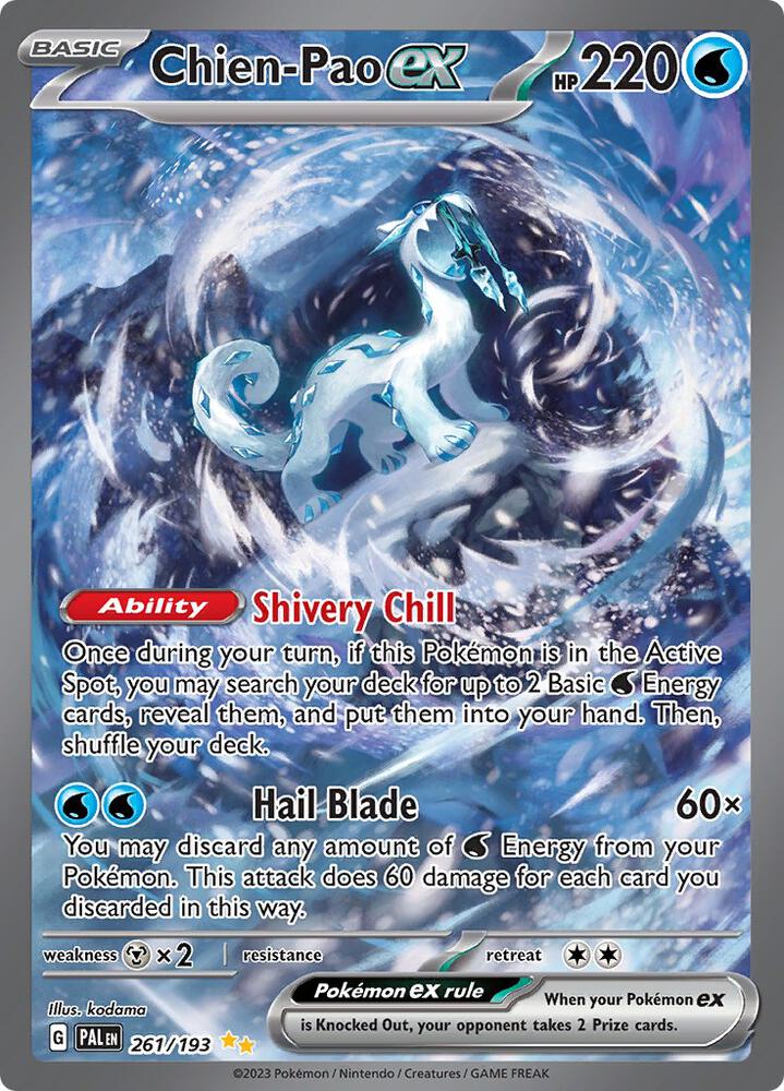Chien-Pao ex - 261/193 | SV02: Paldea Evolved #261/193