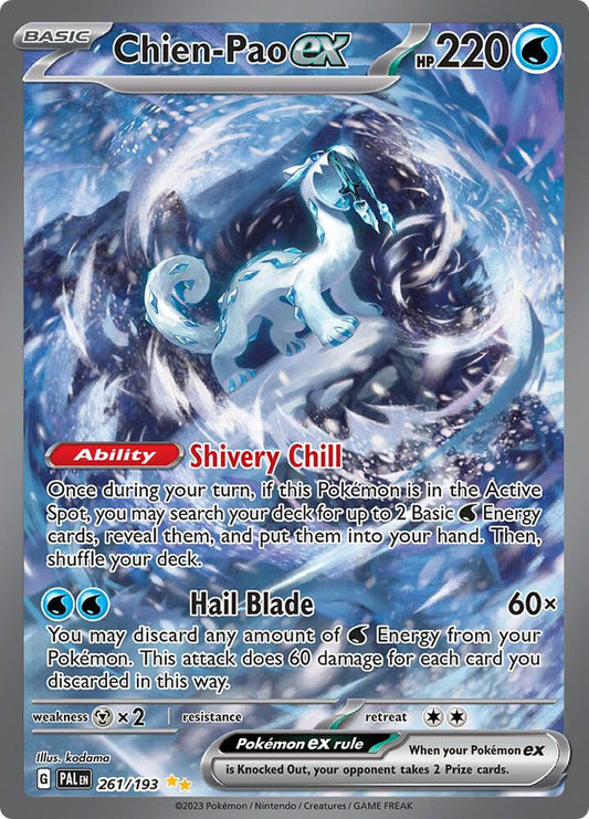 Chien-Pao ex - 261/193 | SV02: Paldea Evolved #261/193