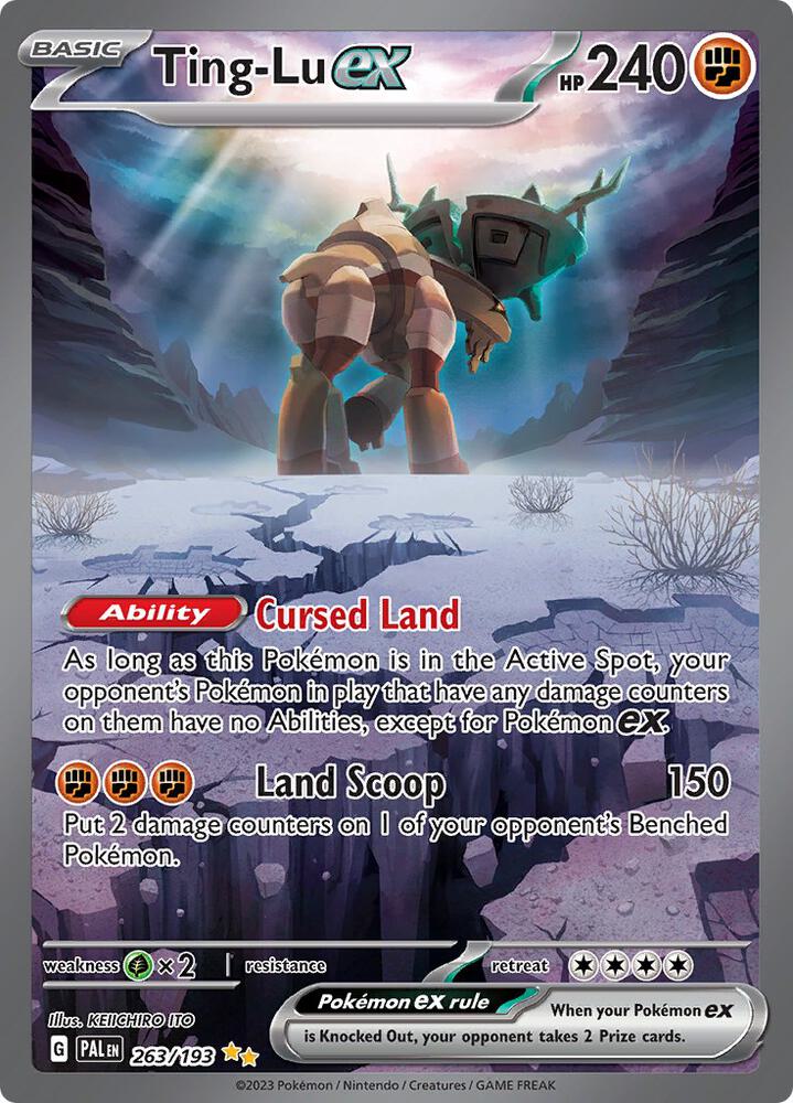 Ting-Lu ex - 263/193 | SV02: Paldea Evolved #263/193