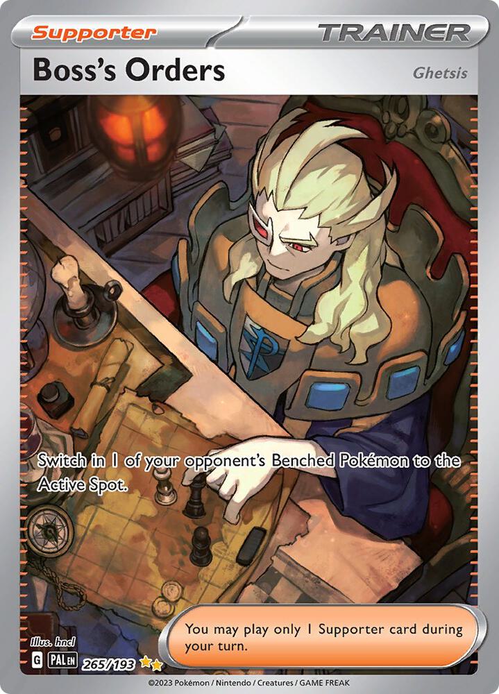 Boss's Orders - 265/193 | SV02: Paldea Evolved #265/193