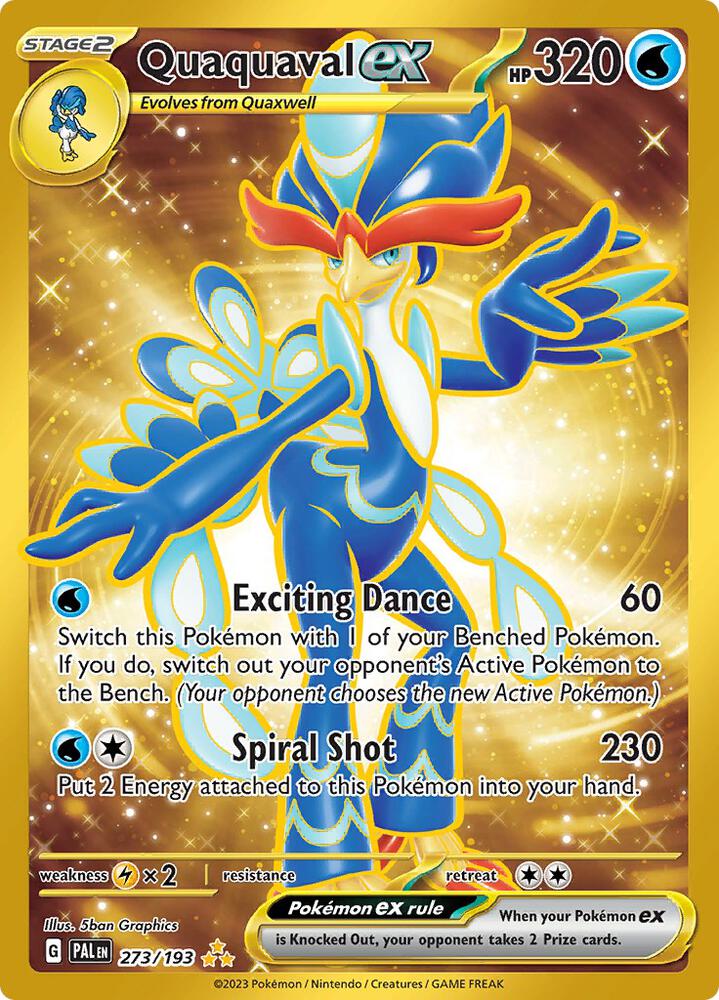 Quaquaval ex - 273/193 | SV02: Paldea Evolved #273/193